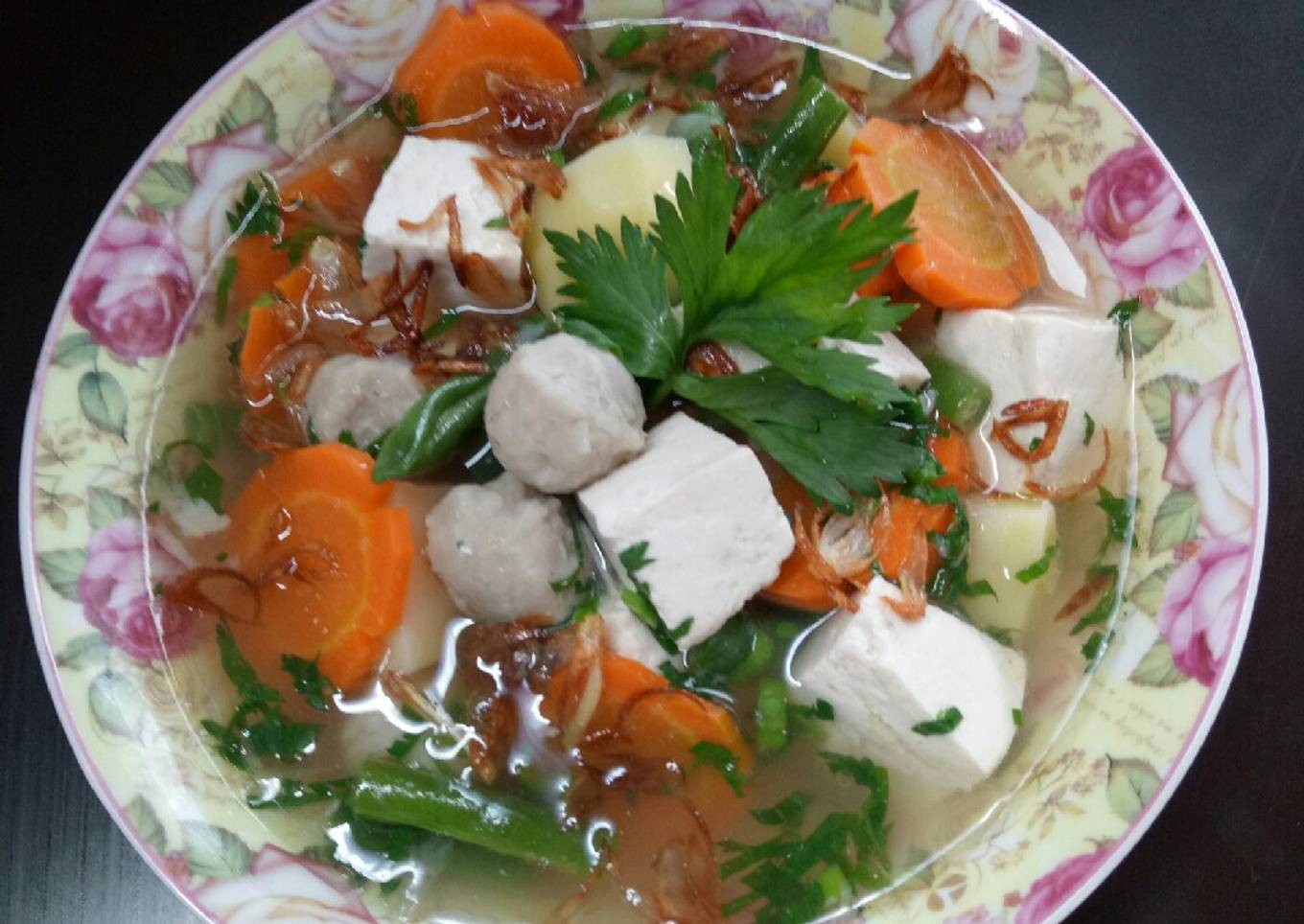 Sup Tahu Baso (kesukaan suami)