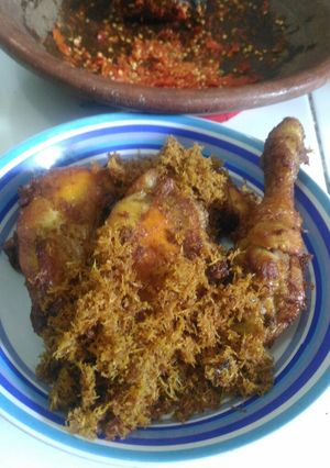 Foto resep Ayam goreng serundeng