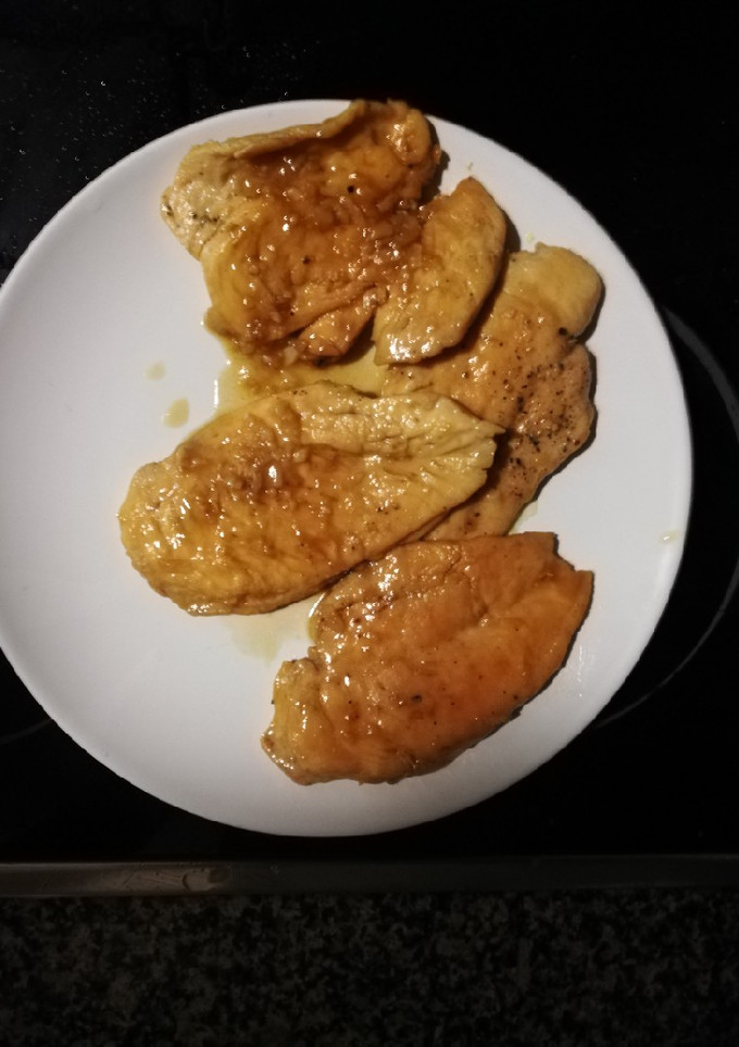 Una foto de Pollo a la miel