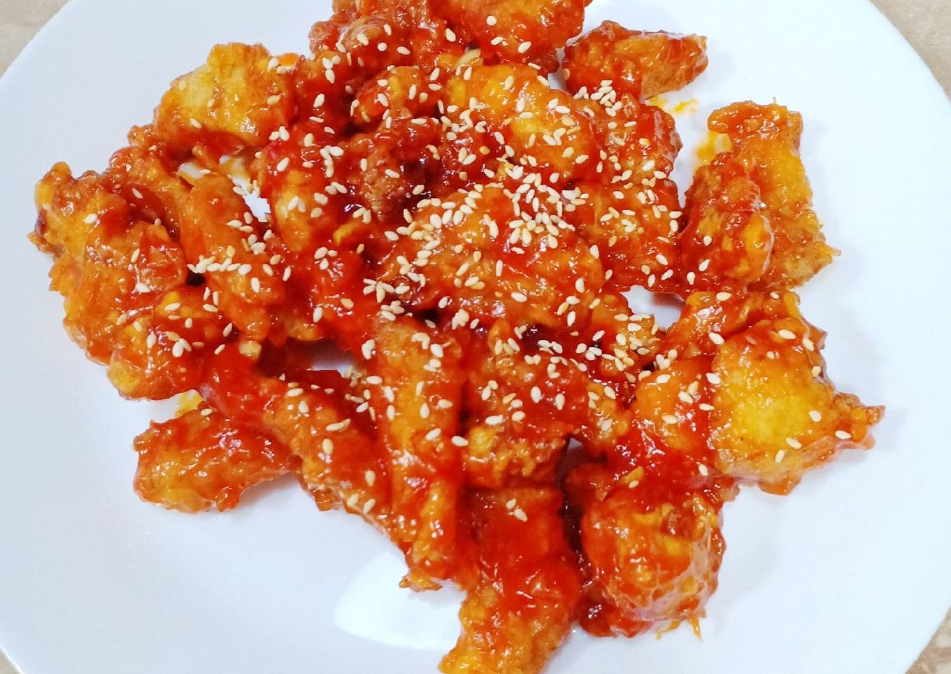 Babi Goreng Asam Manis