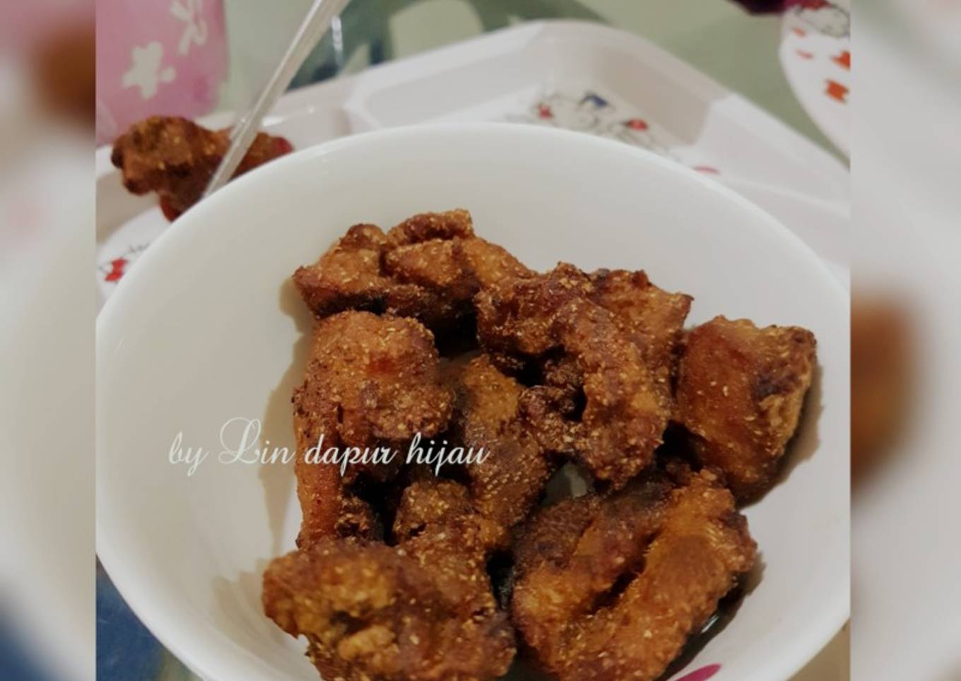 Ayam goreng dengan ketumbar