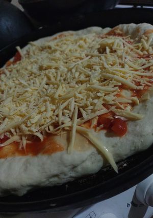 Una foto de Masa para pizza 🍕🍕