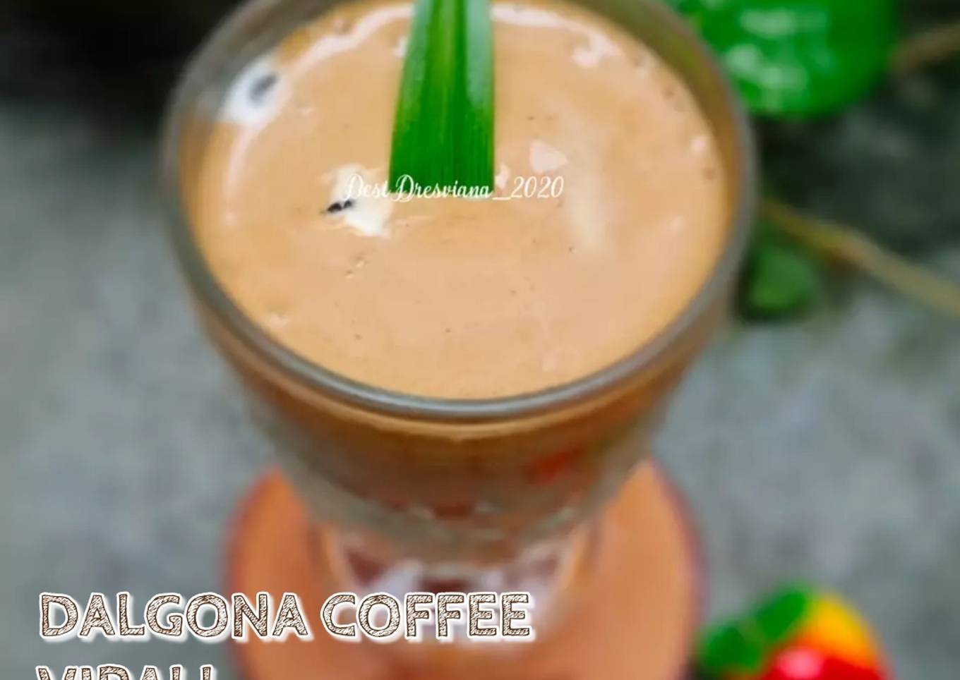 Dalgona Coffee Viral