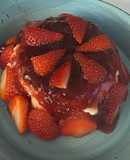 Panna Cotta Rápida de Morangos