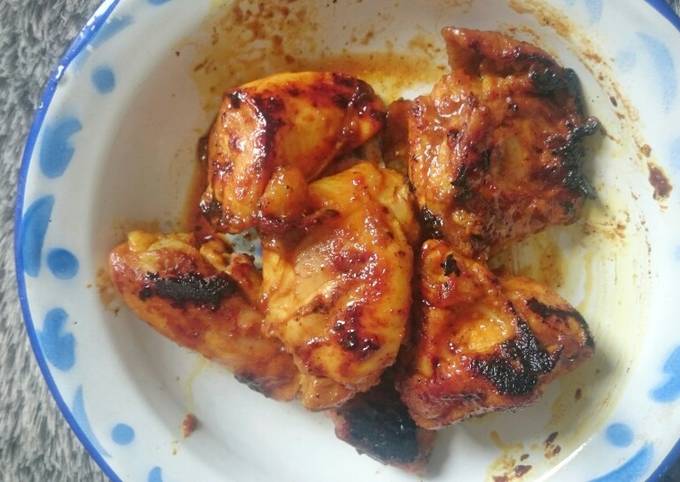 Resep Ayam Bakar Asam Manis Pedas Oleh Nurul Anggraini Cookpad