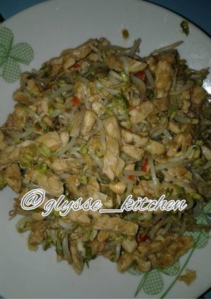 Foto resep Tumis Tauge Tempe ala anak kosan😂😂