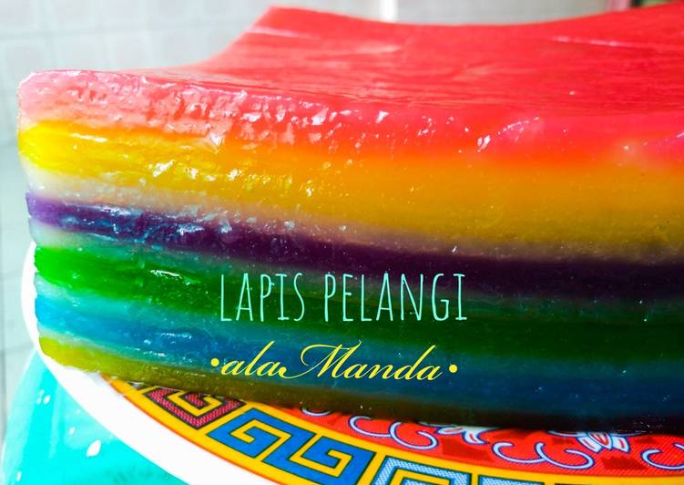 Lapis Pelangi / Kue Pepe