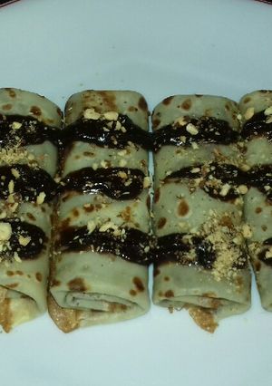 صورة لوصفة كريب بالشكلاط