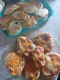 Pizzetas con harina leudante 🍕
