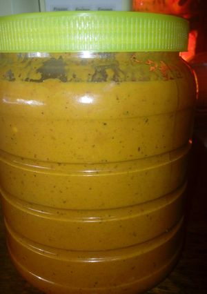 Una foto de Salsa para puro macho a la Mario, s