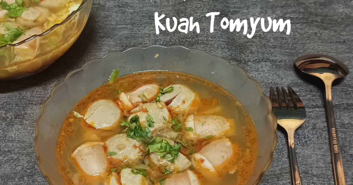 Resep Bakso Sosis Kuah Tomyum Oleh Bernadetta Endang Cookpad