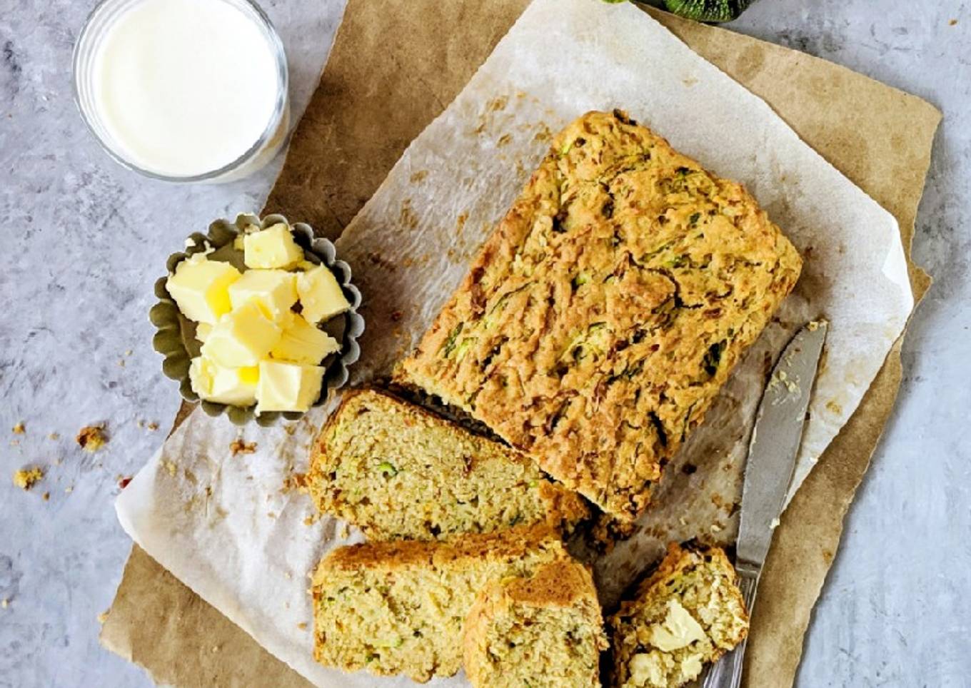 Recipe of Favorite Savoury Zucchini Bread