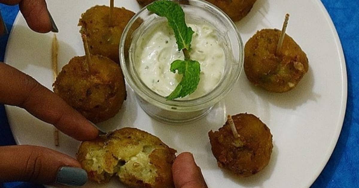 Aloo paneer cheese balls Recipe by Meenal Singhvi Nahar Cookpad