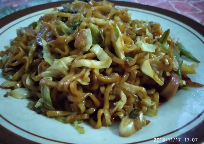 Mie goreng enak sehat sederhana mudah