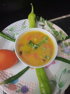 દુધી ને લીલીમેથી વાળી તુવેર દાળ(dudhi lili methi saak recipe in gujarati) રેસીપી મુખ્ય ફોટો