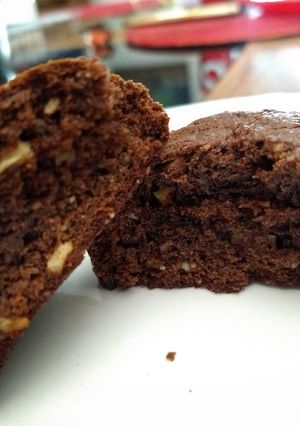 Una foto de Galletas de brownie