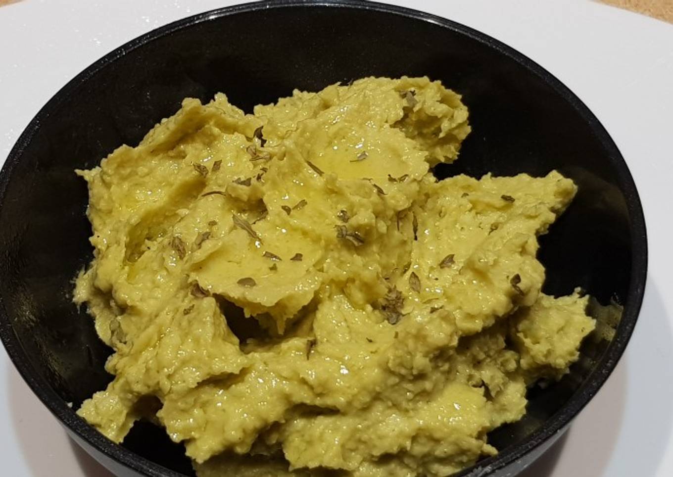 Hummus de aguacate en la Thermomix