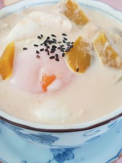 รูปของ บวดฟักทองนมสด