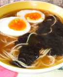 Sopa exprés con alga nori