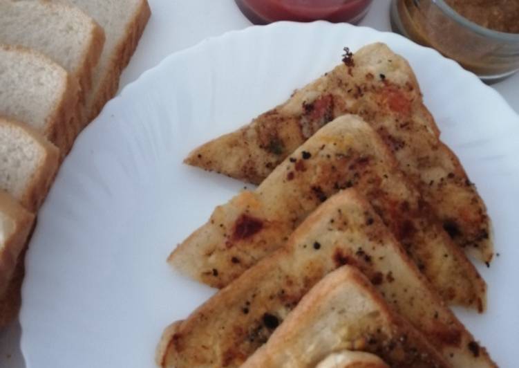Easiest Way to Best Appetizing Upma sandwich