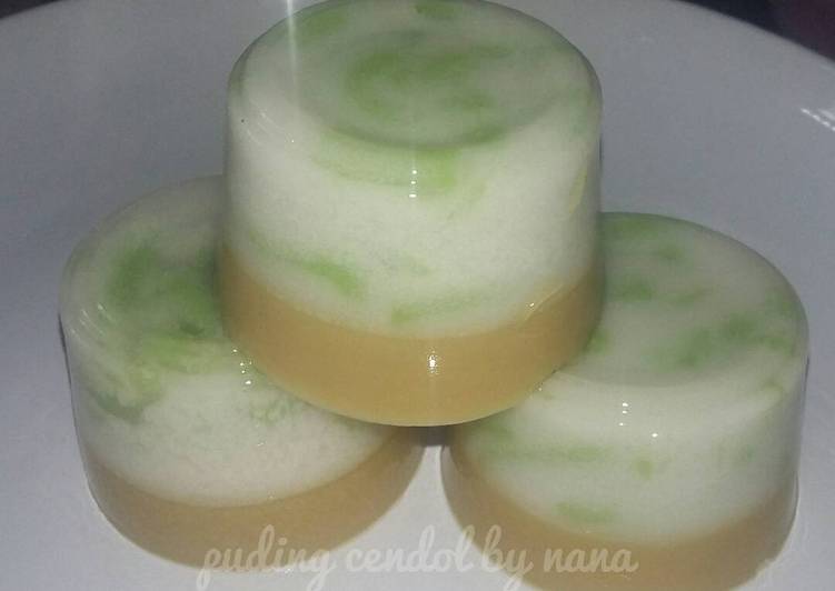 Resep Puding cendol oleh "Nana" - Cookpad