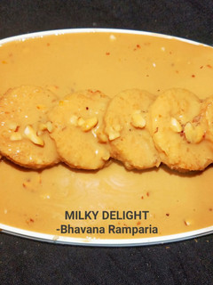 મિલ્કી ડીલાઇટ (Milky delight in Gujarati) રેસીપી મુખ્ય ફોટો