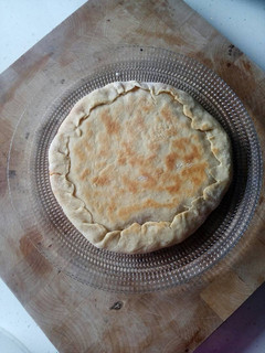 Una foto de Empanada en la sartén