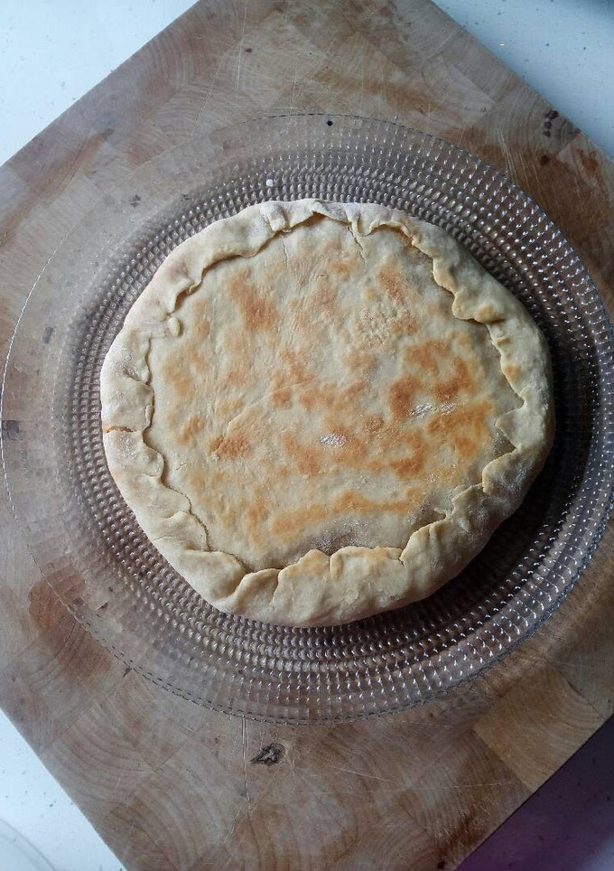Una foto de Empanada en la sartén