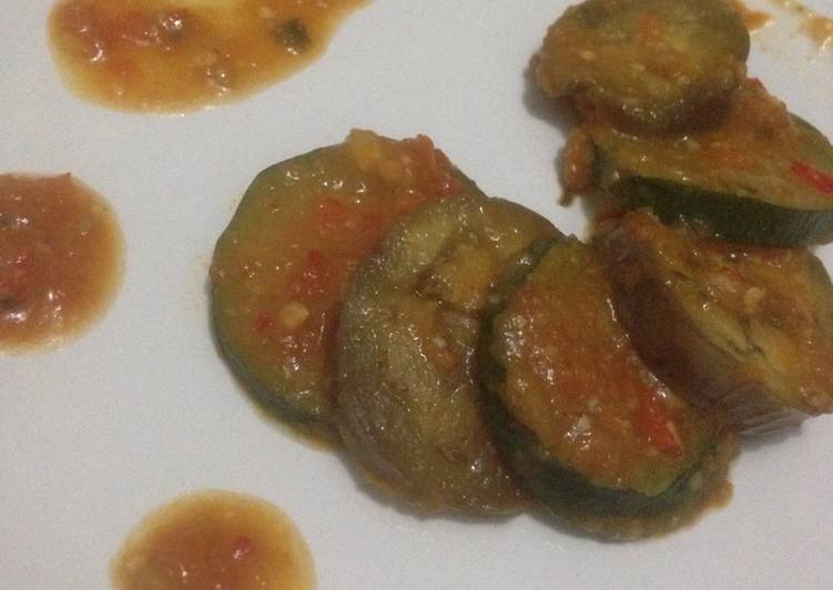 Zucchini & terong (ratatouille-nya Indonesia)