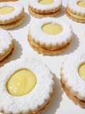 Lunettes con curd de limón 🍋