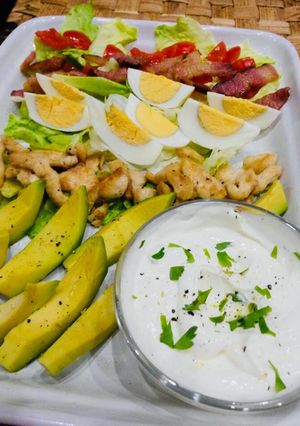 Coob saláta recept fotója
