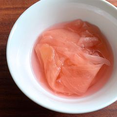 A picture of Pickled Ginger ‘Gari’.