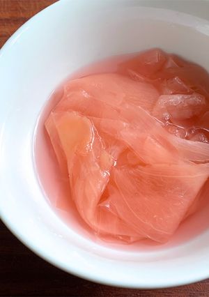 A picture of Pickled Ginger ‘Gari’.