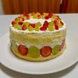 Strawberry Shine Muscat Cake