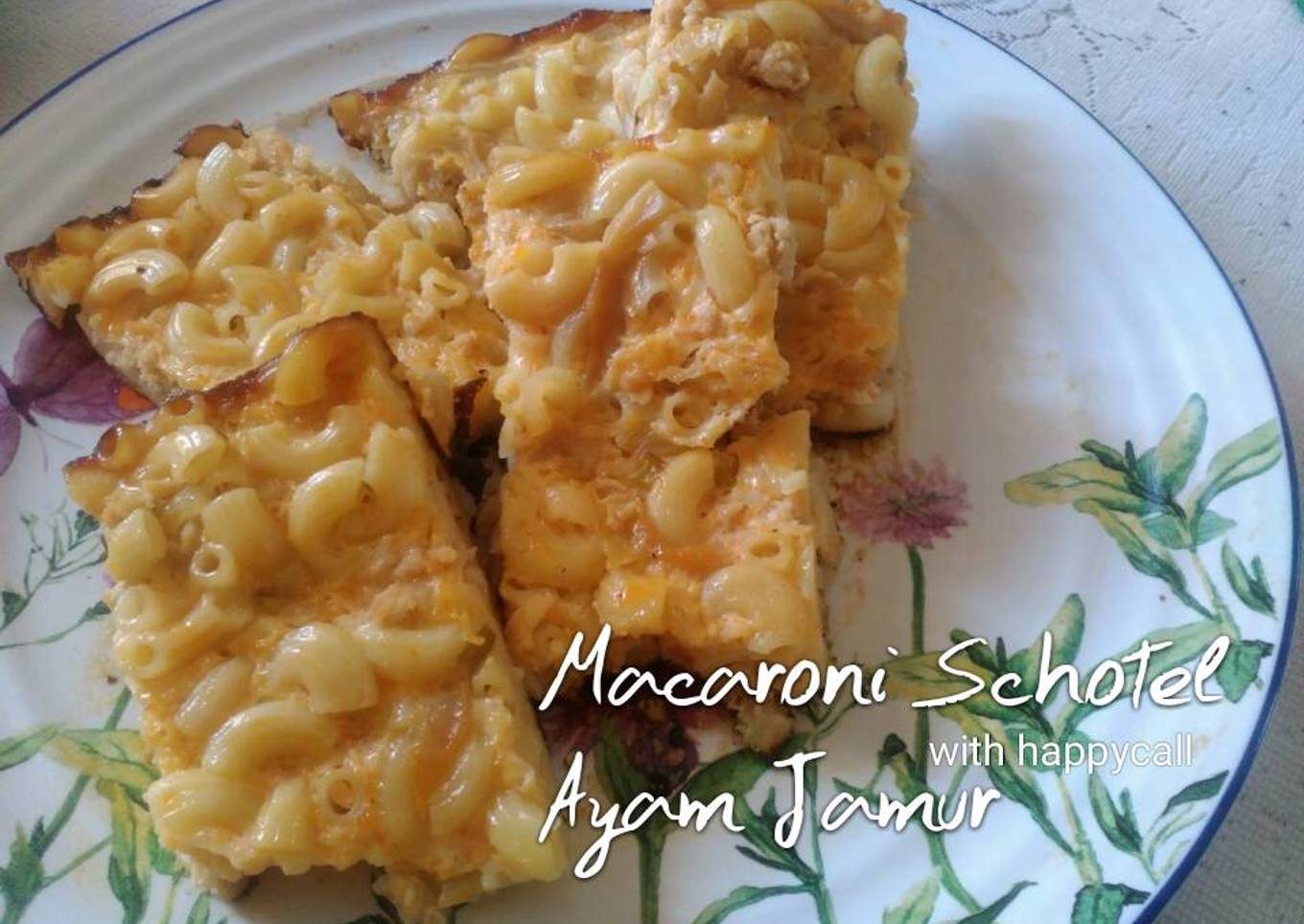 Macaroni Schotel Ayam Jamur Happycall