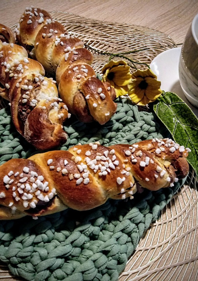 Mini csavart kalácsok recept fotója