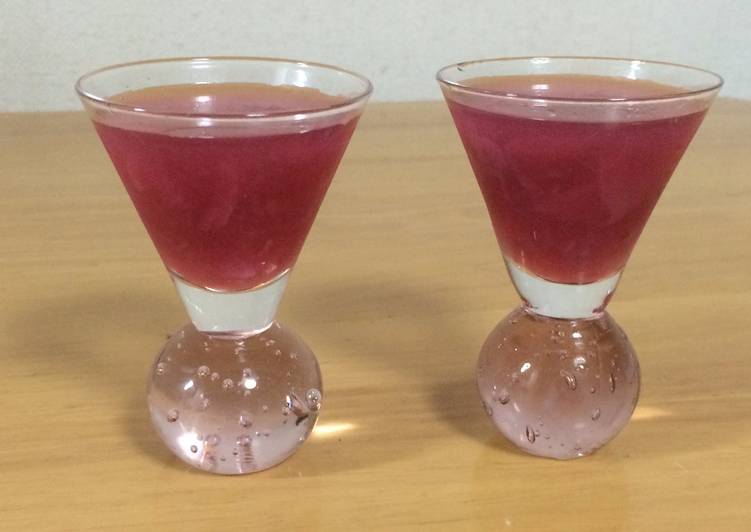 Recipe of Award-winning Pulpy Grape Juice