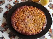 Une photo de dessert kaki