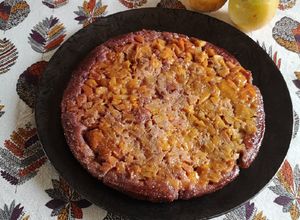 Une photo de Tarte aux kakis façon tatin