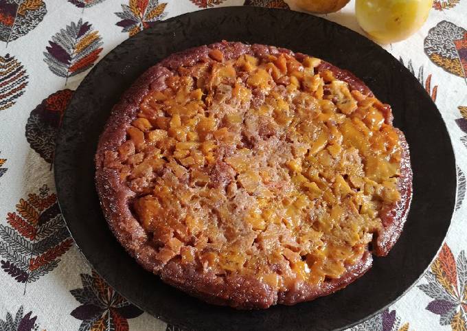 Le moyen le plus simple de Faire Délicieuse Tarte aux kakis façon tatin