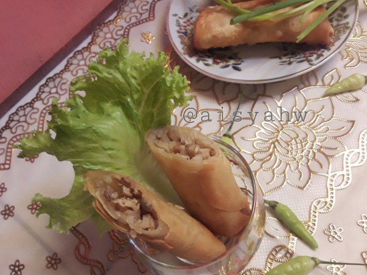 Resep Lumpia rebung Praktis