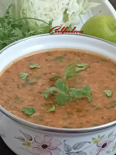 عکسی از دستور سوپ جو اسپانیایی