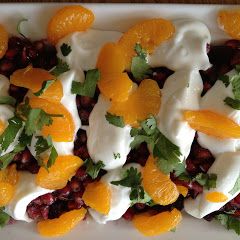A picture of Beet-Root Pomegranate Salad.