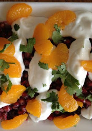 A picture of Beet-Root Pomegranate Salad.