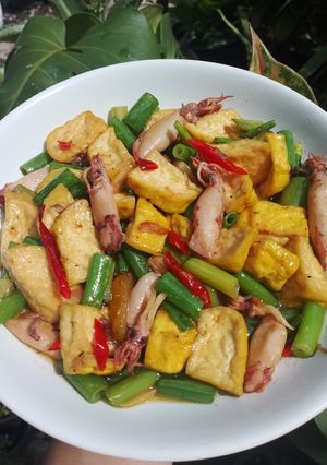 Foto resep Tumis cumi gembira