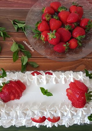 Foto di Semifreddo alle fragole e mascarpone 🍓🍓🍓
