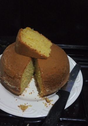 A picture of Chocolate essence cake.
