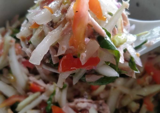 Standar Resep membuat Gohu Mentimun Dabu-dabu Lilang yang nagih banget