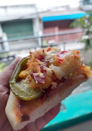 Foto resep 3. Pizza tipis rumahan