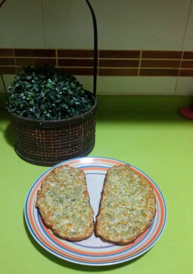 Una foto de Tostas de queso